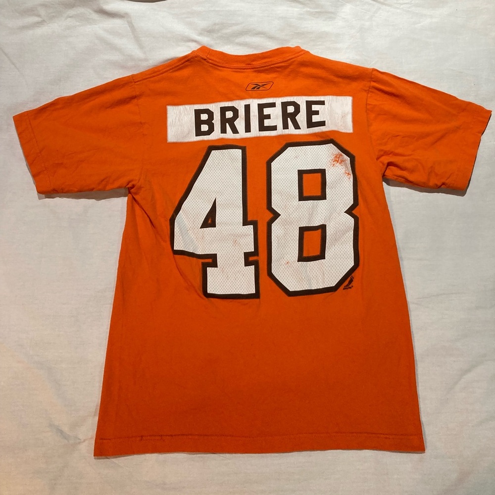 Danny Briere Philadelphia Flyers Jersey Shirt, size small, Officially Licensed!